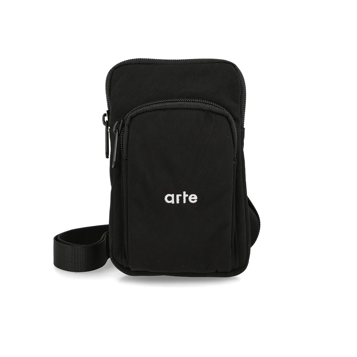 Arte Antwerp Bilal Bag Black Shoulder & Cross Body Bags Close-up | Overkill