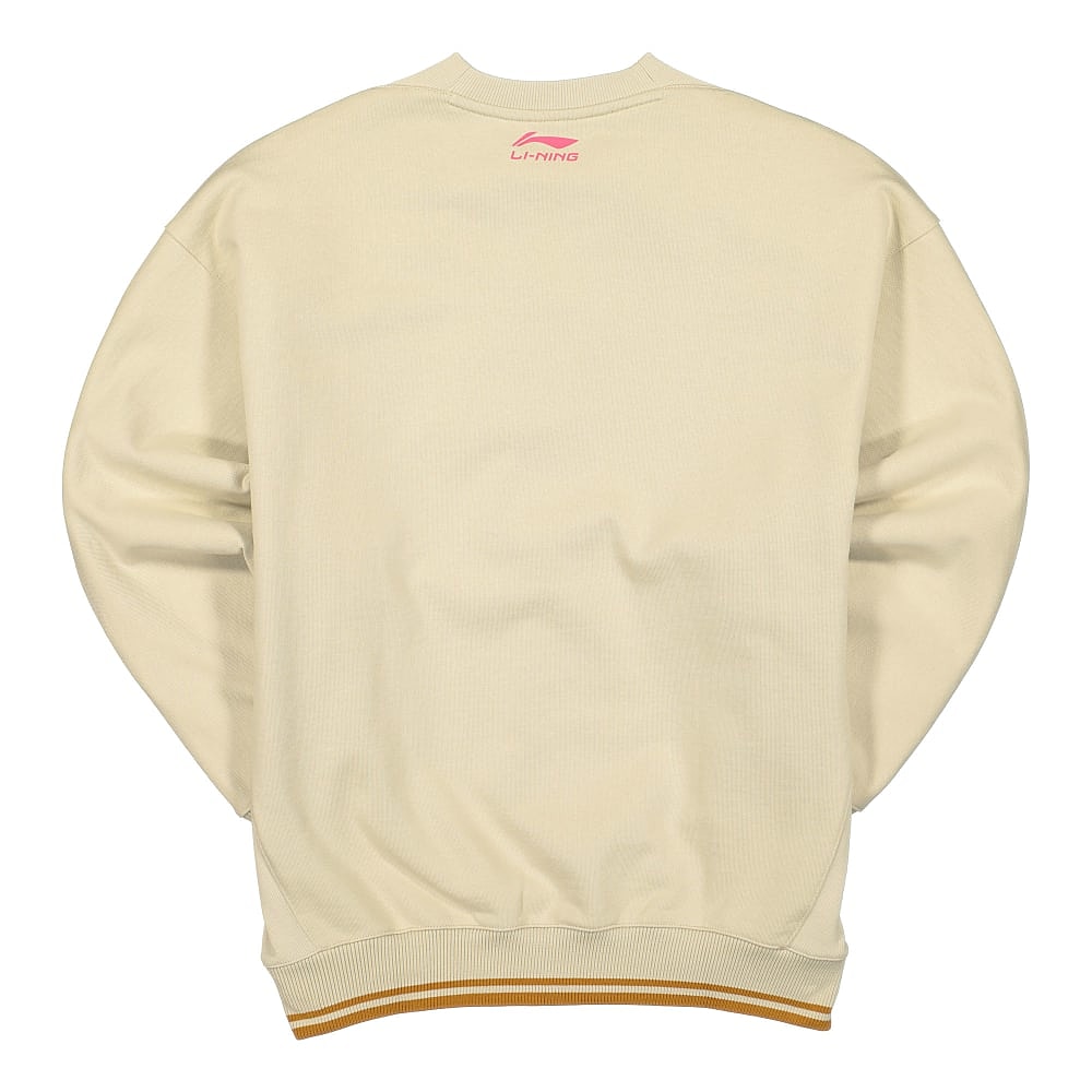 Li-Ning PO Knit Crew Beige Sweatshirts Material | Overkill