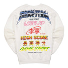 Li-Ning PO Knit Crew White Sweatshirts Material | Overkill