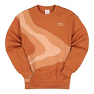 Li-Ning Knit Crew Amber Brown Sweatshirts AWDR165-1K | Overkill