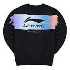 Li-Ning Knit Crew Black Sweatshirts Close-up | Overkill
