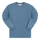 Li-Ning Washed Knit Denim L/S Tee Denim Blue Longsleeves AWDR225-1K | Overkill