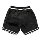Born X Raised Sateen Basketball Shorts Black Shorts Material | Overkill
