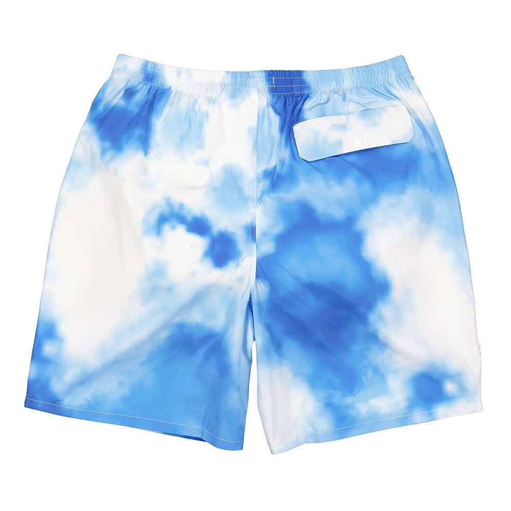 Born X Raised Bleach Out Swim Trunks Blue Swimwear Material | Overkill