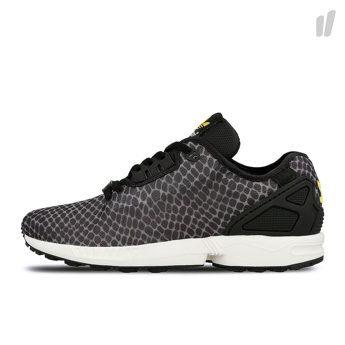 adidas zx flux deconstructed Clear Onix-Core Black-Collegiate Gold Sneakers B23724 | Overkill