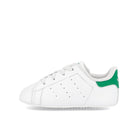 adidas stan smith crib infants Running White / Running White / Green  B24101 | Overkill