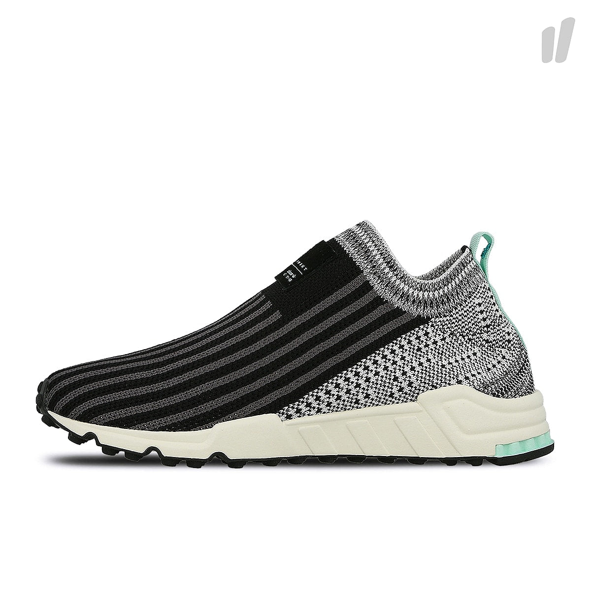 adidas wmns equipment support sock primeknit Core Black-Running White-Clear Mint Socks B37528 | Overkill
