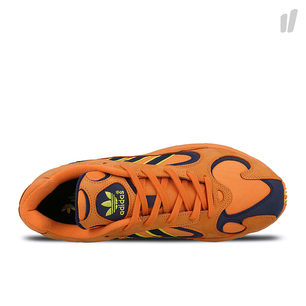 adidas yung-1 Hi-Res Orange-Hi-Res Orange-Shock Yellow Sneakers  Detailfoto | Overkill