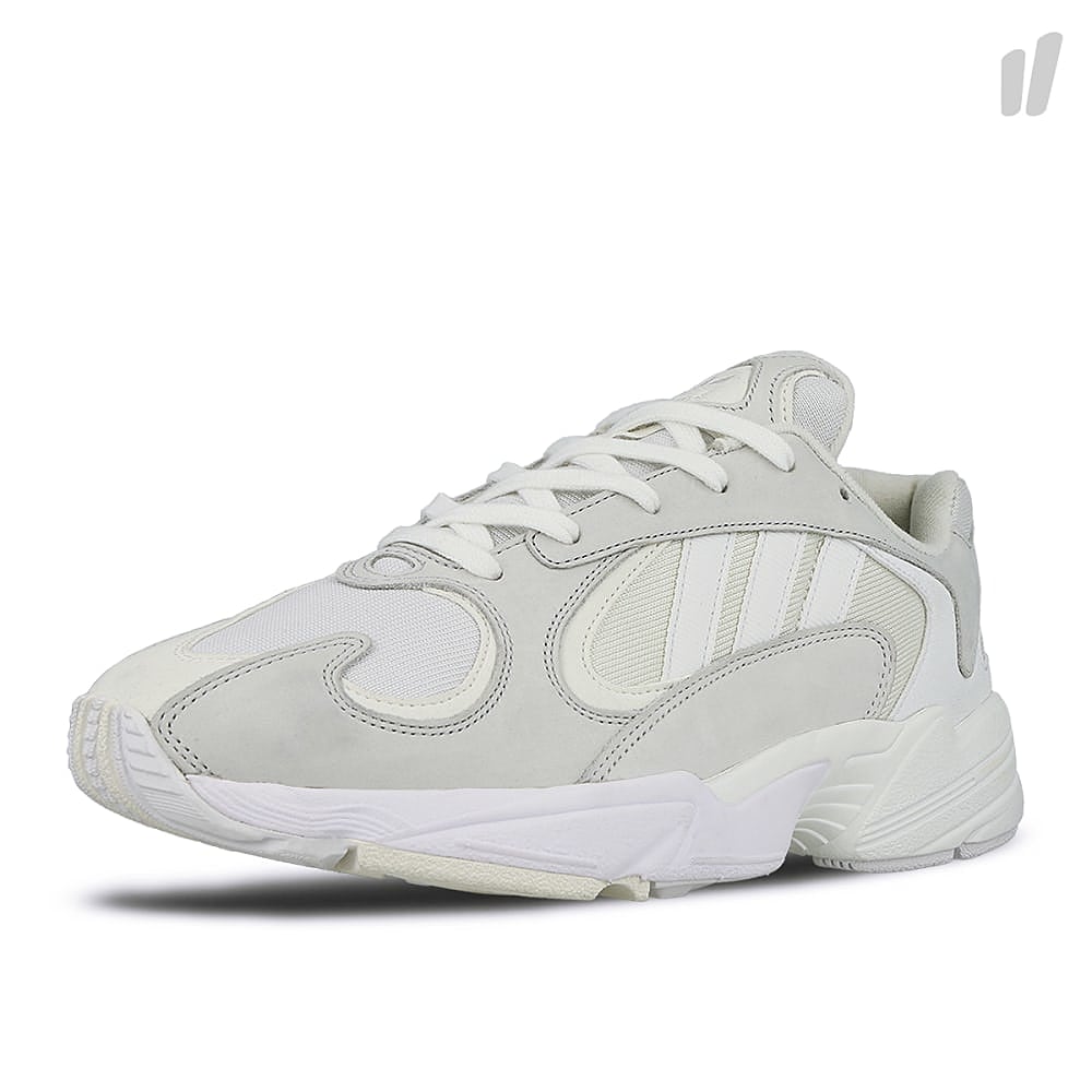 adidas yung-1 Cloud White-Cloud White-Running White Sneakers  Close Up | Overkill