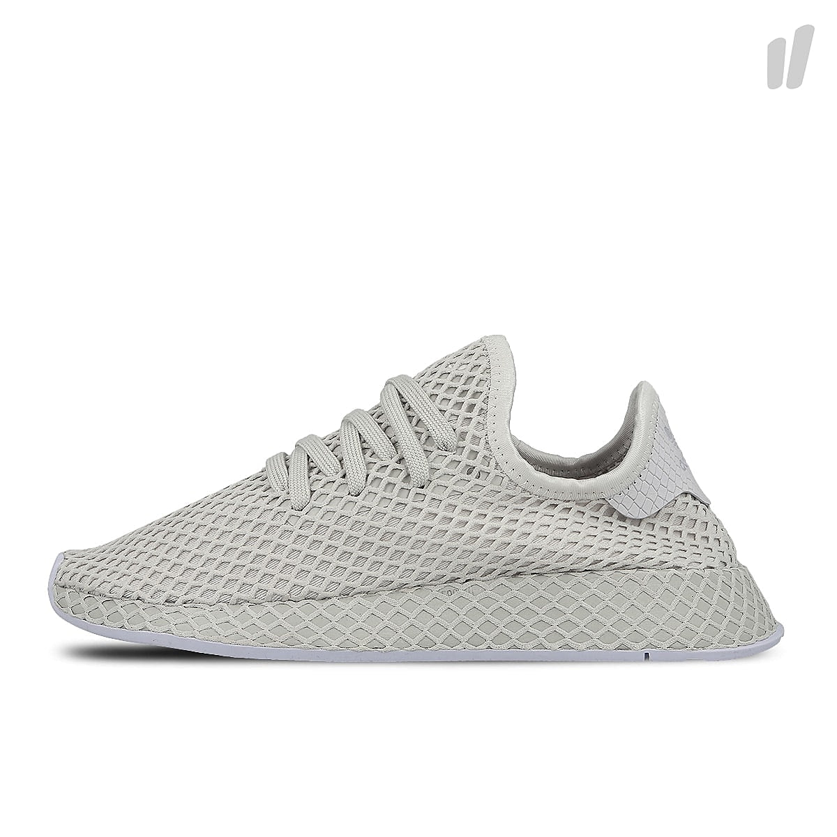 adidas wmns deerupt runner Grey One / Grey One / Aero Blue  B41726 | Overkill