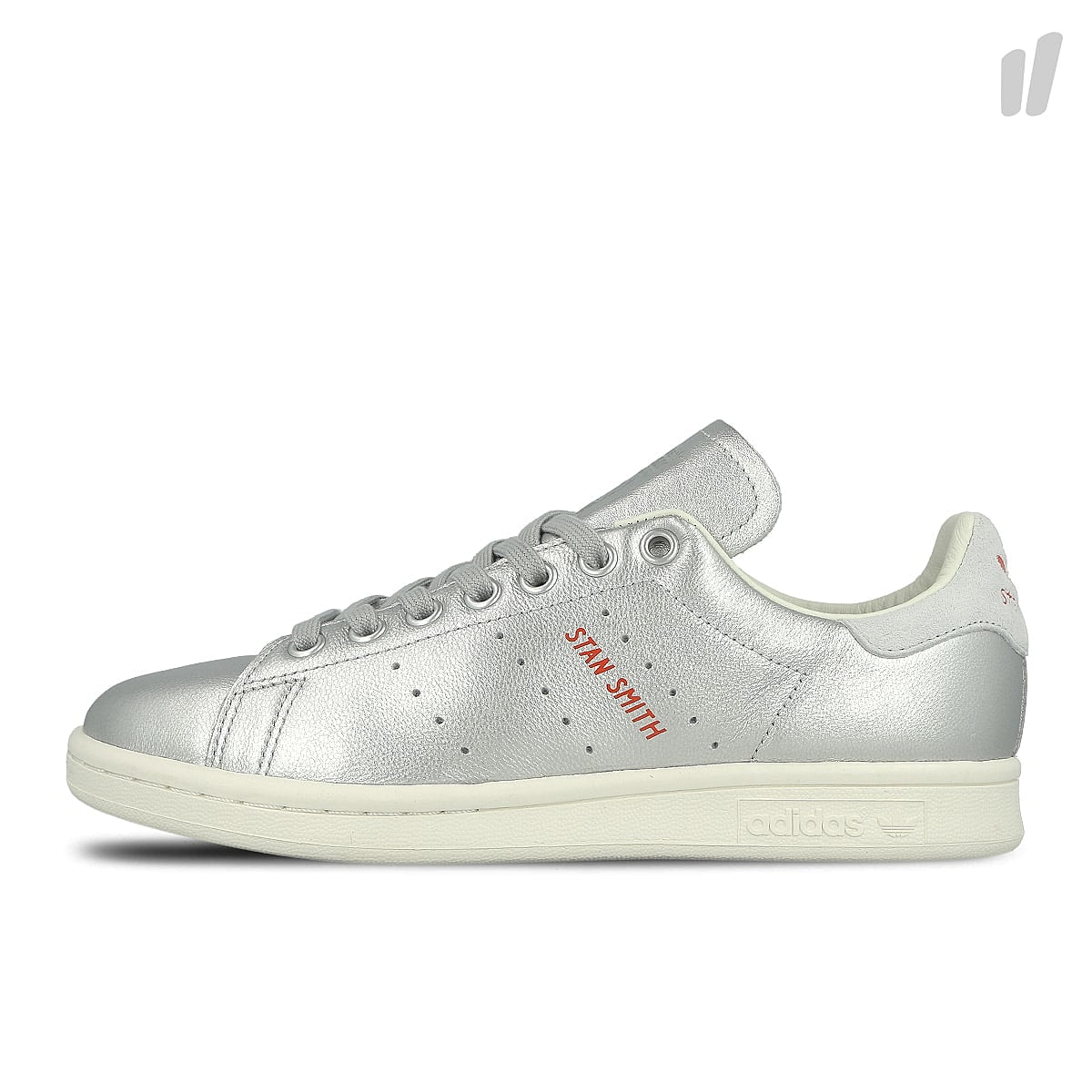 adidas wmns stan smith Metallic Silver / Silver Metallic / Blue Tint  B41750 | Overkill