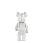 Medicom Be@rbrick 1st Model White Chrome 400% White Collectibles & Toys  Material | Overkill