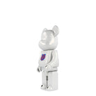Medicom Be@rbrick 1st Model White Chrome 400% White Collectibles & Toys Close-up | Overkill