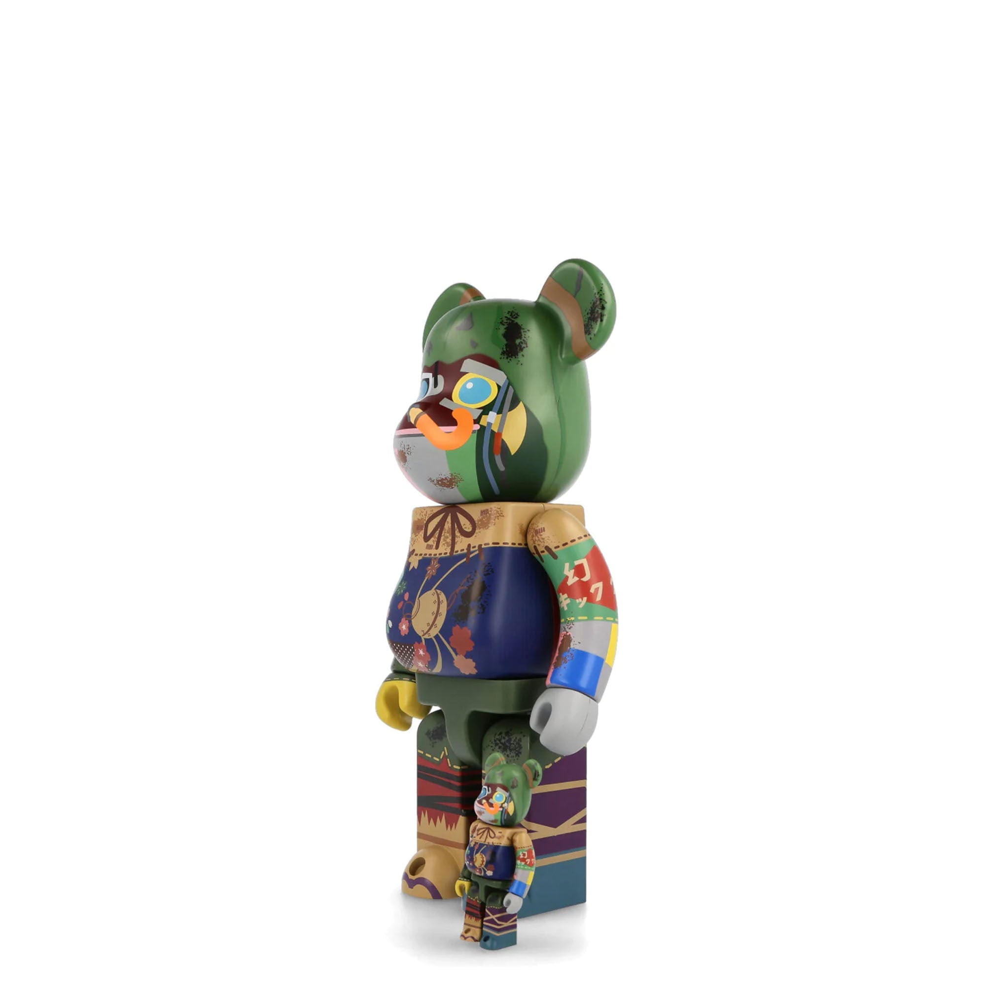 Medicom Be@rbrick Poupelle 400% + 100% Multicolor Collectibles & Toys Close-up | Overkill