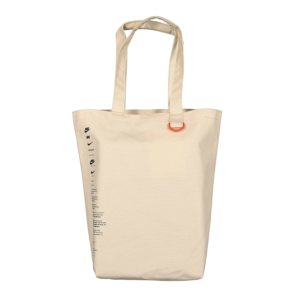 Nike Heritage Tote Bag Natural / Team Orange / White Tote Bags & Shoppers Close-up | Overkill