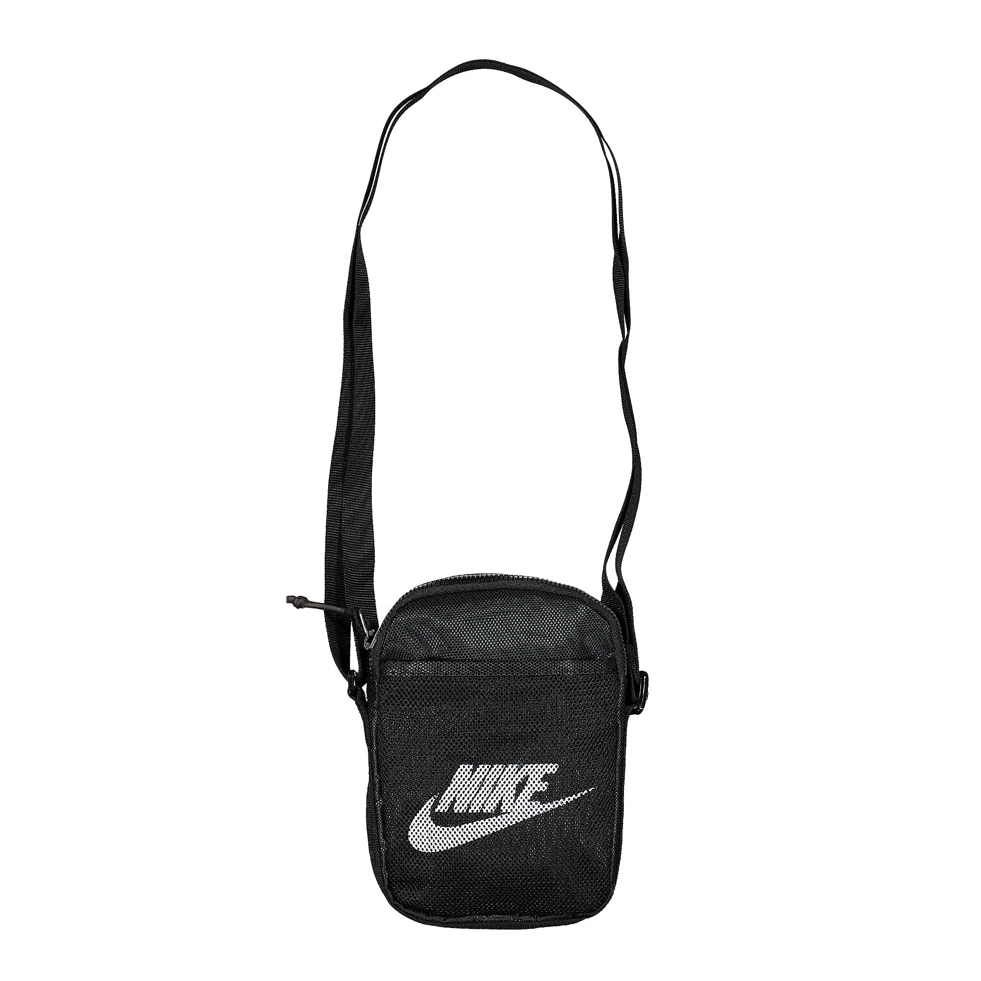 Nike Heritage Items Shoulder Bag Black / Black / White Shoulder & Cross Body Bags  Material | Overkill