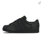 adidas superstar boost Core Black / Core Black / Gold Metallic Sneakers BB0186 | Overkill