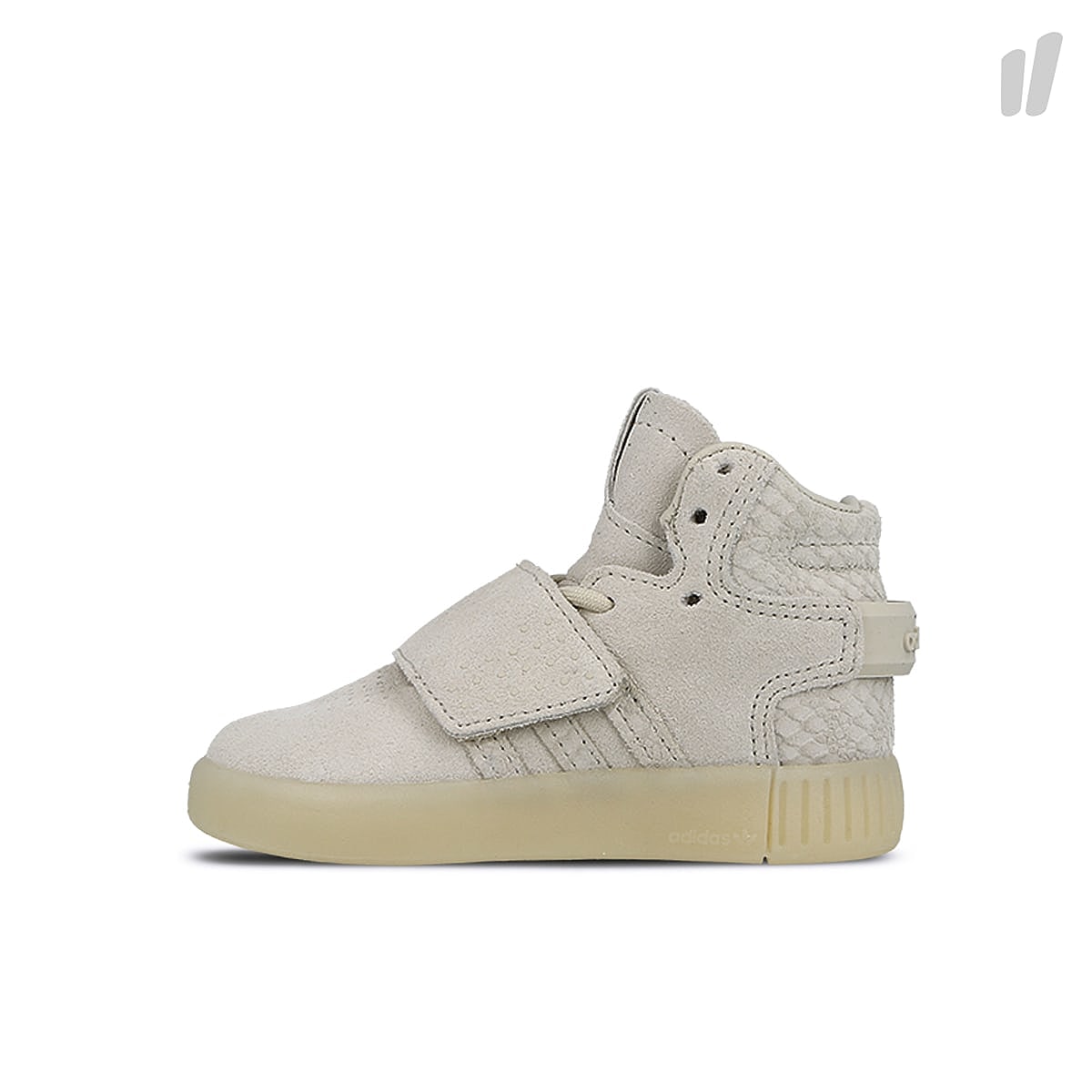 adidas tubular invader strap infants Clear Brown / Clear Brown / Chalk White Sneakers BB0400 | Overkill