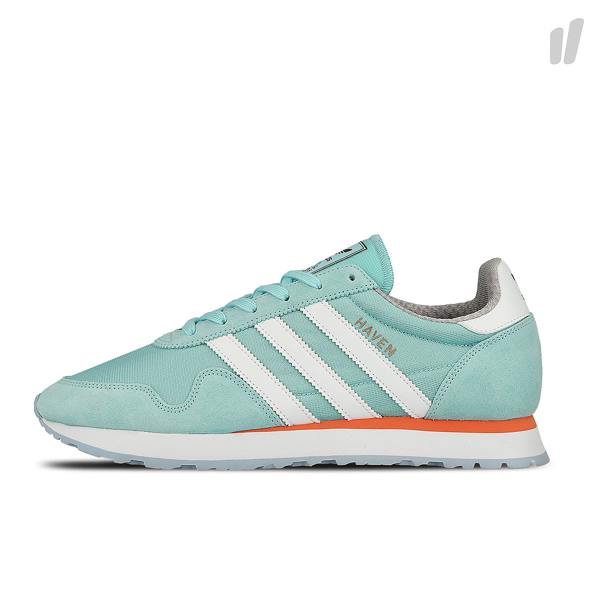 adidas haven Clear Aqua / Running White / Easy Orange Sneakers BB1289 | Overkill