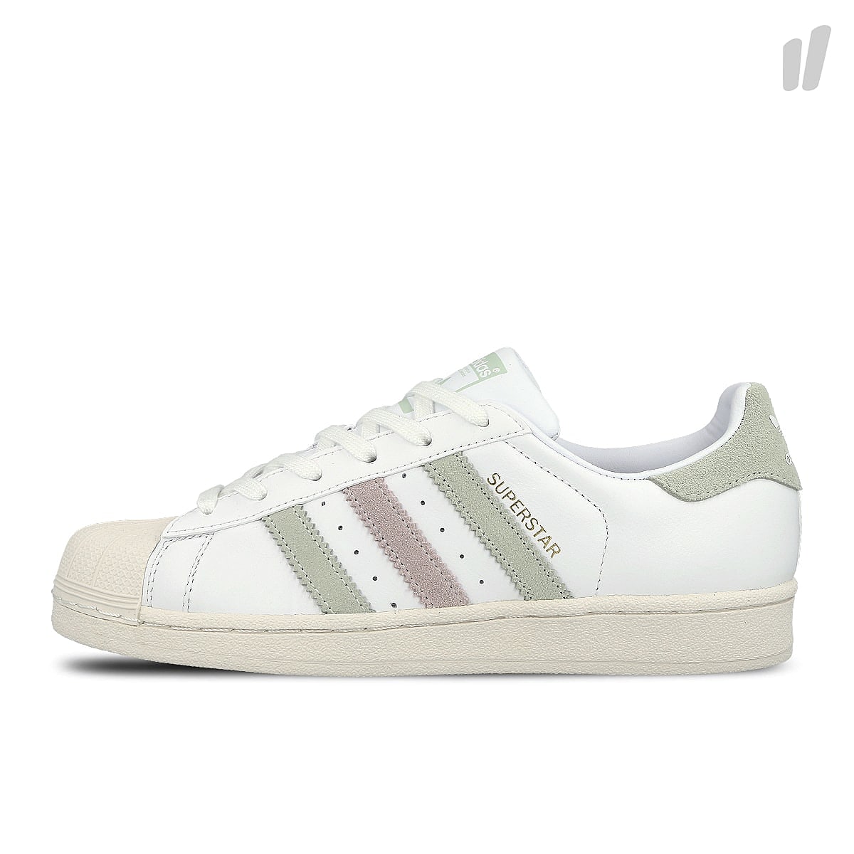 adidas wmns superstar Running White / Linen Green / Ice Purple  BB2142 | Overkill