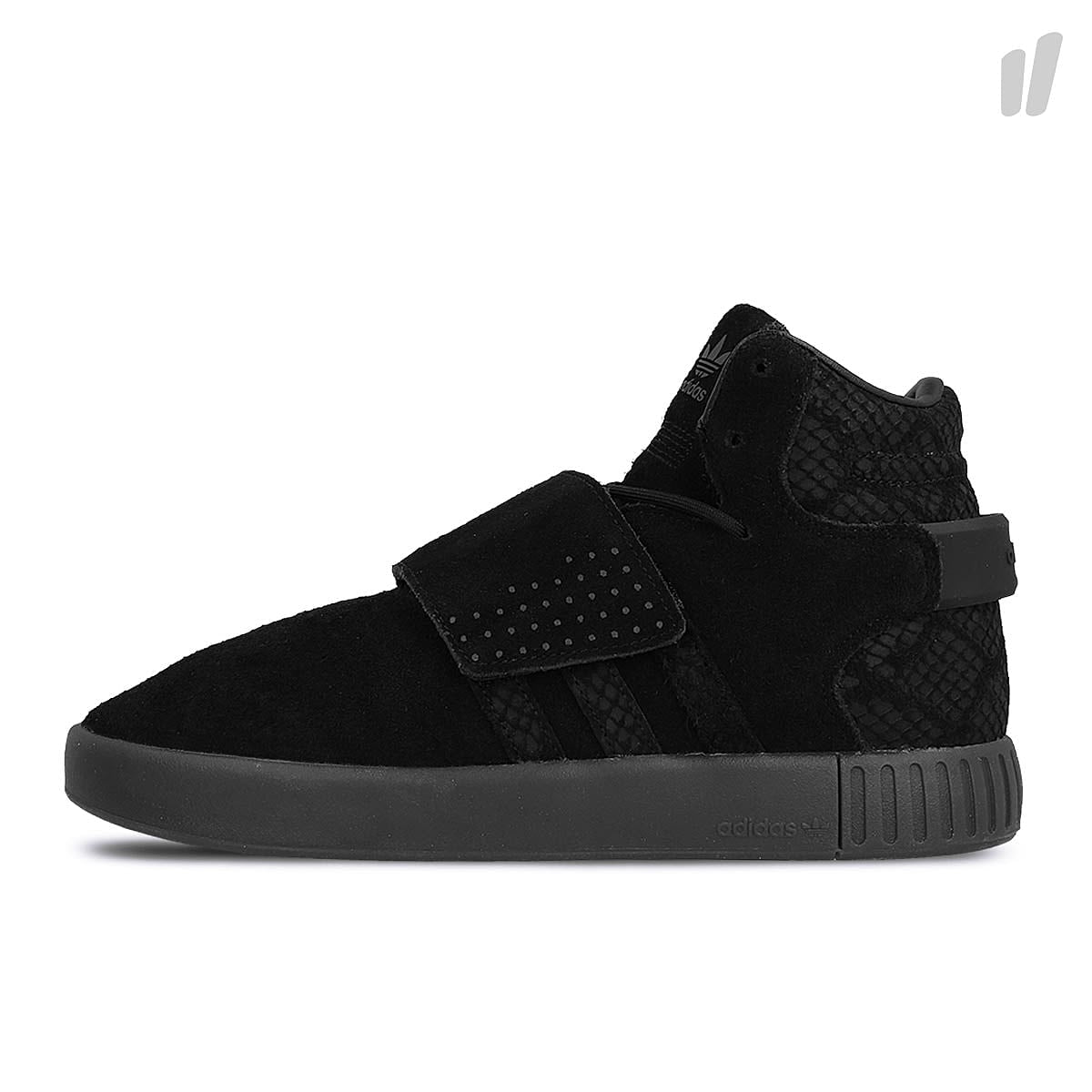 adidas tubular invader strap junior Core Black / Core Black / Utility Black Sneakers BB2895 | Overkill