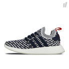 adidas nmd r2 primeknit Collegiate Navy / Collegiate Green / Running White Sneakers BB2909 | Overkill
