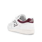 New Balance bb 480 ldb White / Burgundy  Close-up | Overkill