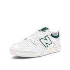 New Balance BB480LGT White Low Top Sneakers  Close Up | Overkill