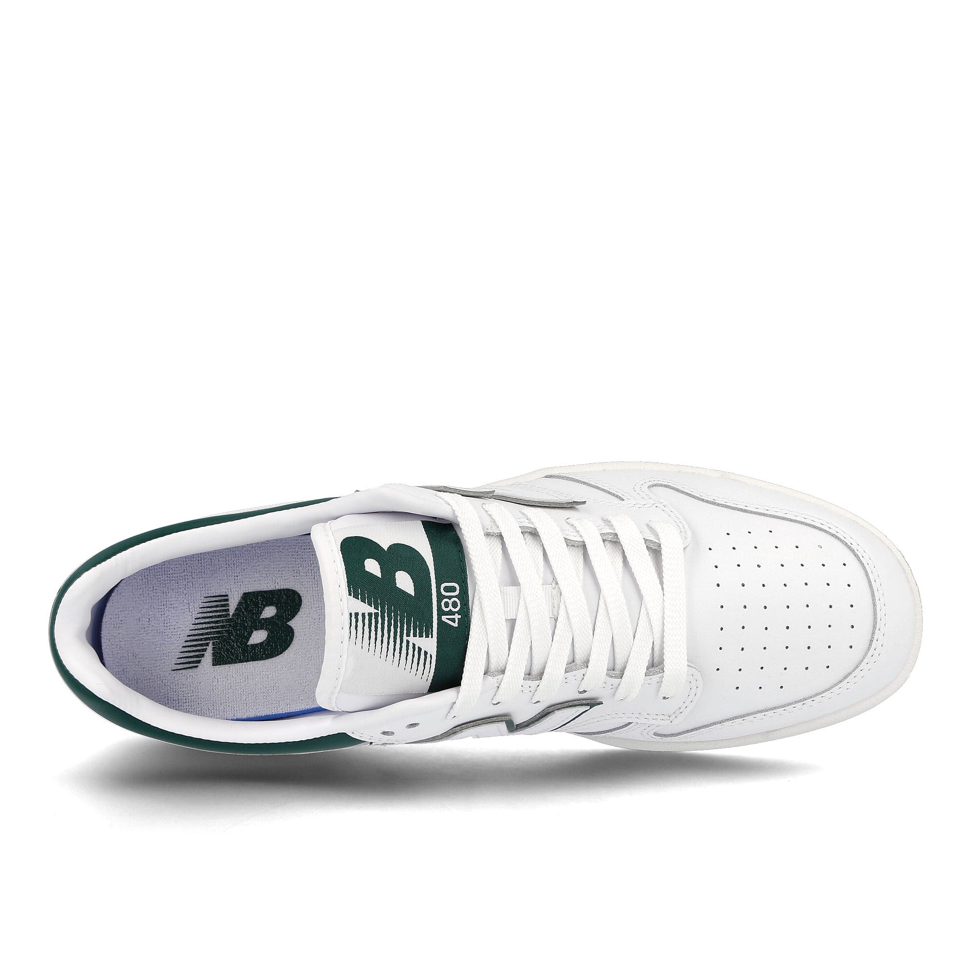 New Balance BB480LGT White Low Top Sneakers  Detailfoto | Overkill
