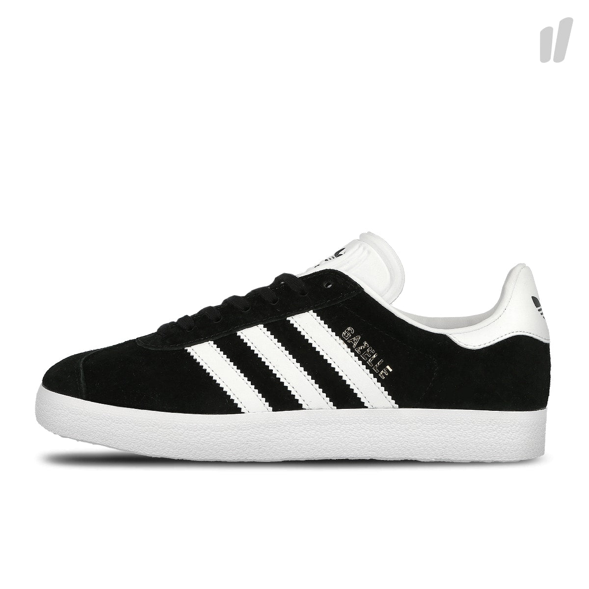 adidas Gazelle Core Black / White / Gold Metallic Sneakers BB5476 | Overkill