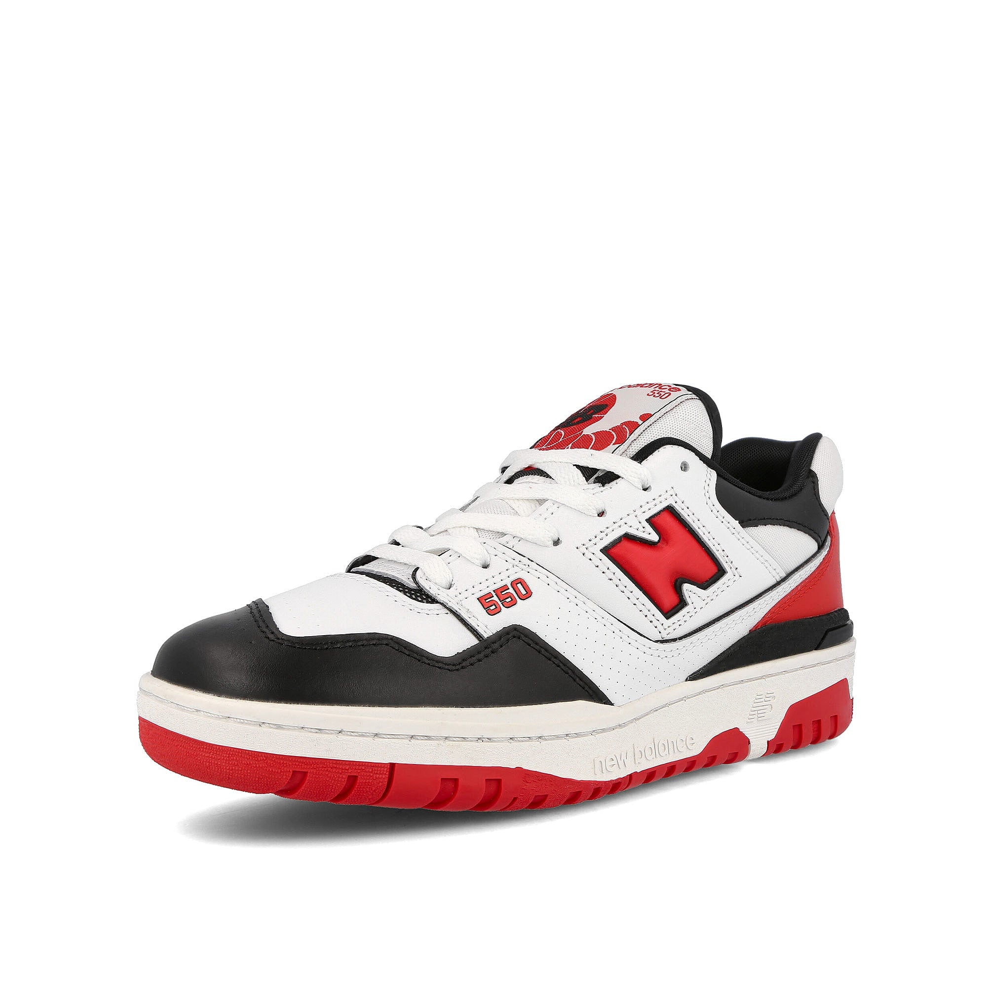 New Balance bb 550 hr1 White / Team Red  Detailfoto | Overkill