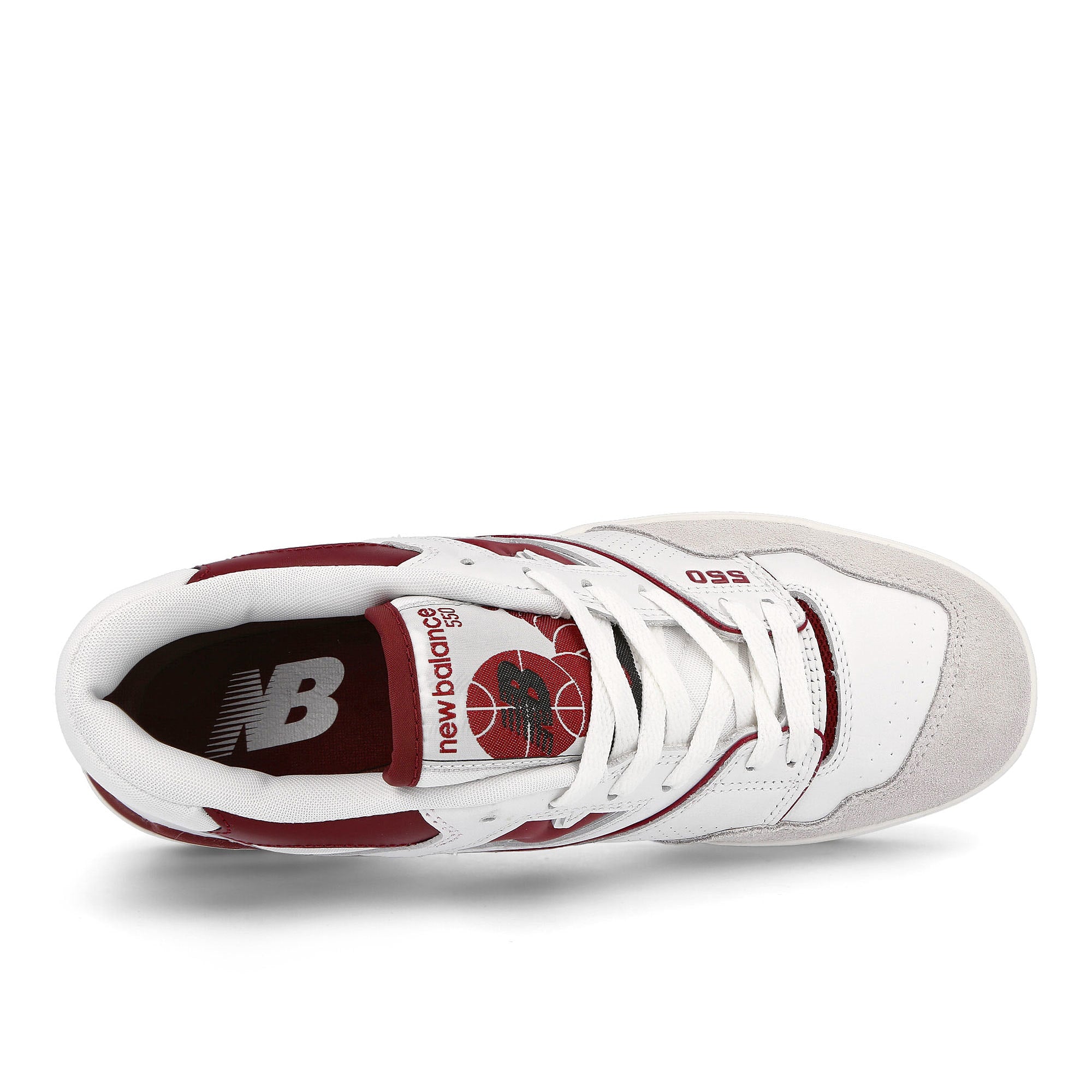 New Balance bb 550 li1 Sea Salt / Burgundy  Detail view 1 | Overkill