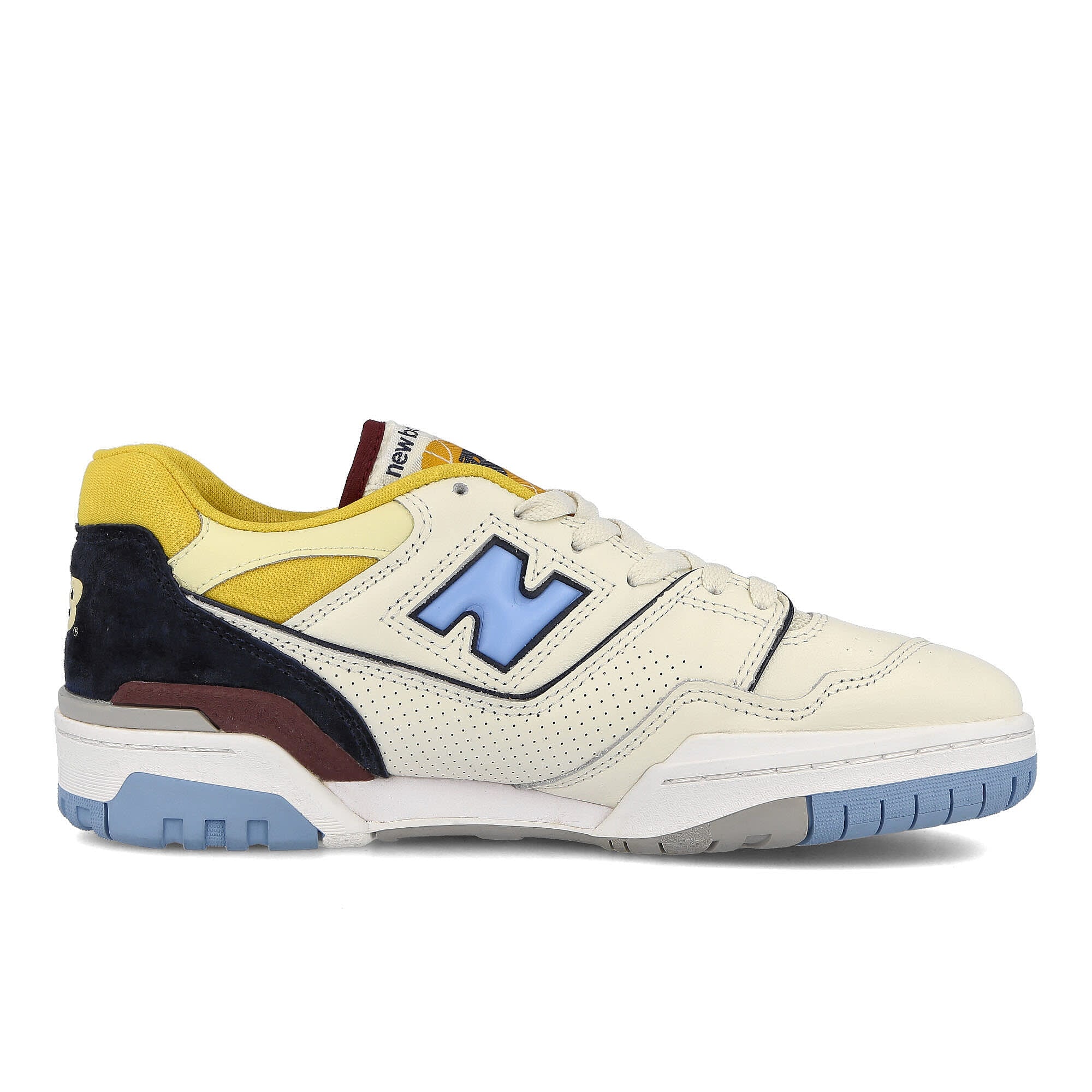New Balance bb550ncf Sea Salt-Team Carolina-Honeycomb Sneakers  Silhouette | Overkill