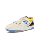 New Balance bb550ncf Sea Salt-Team Carolina-Honeycomb Sneakers  Close Up | Overkill