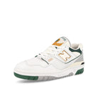 New Balance bb550pwc White-Green Sneakers  Close Up | Overkill