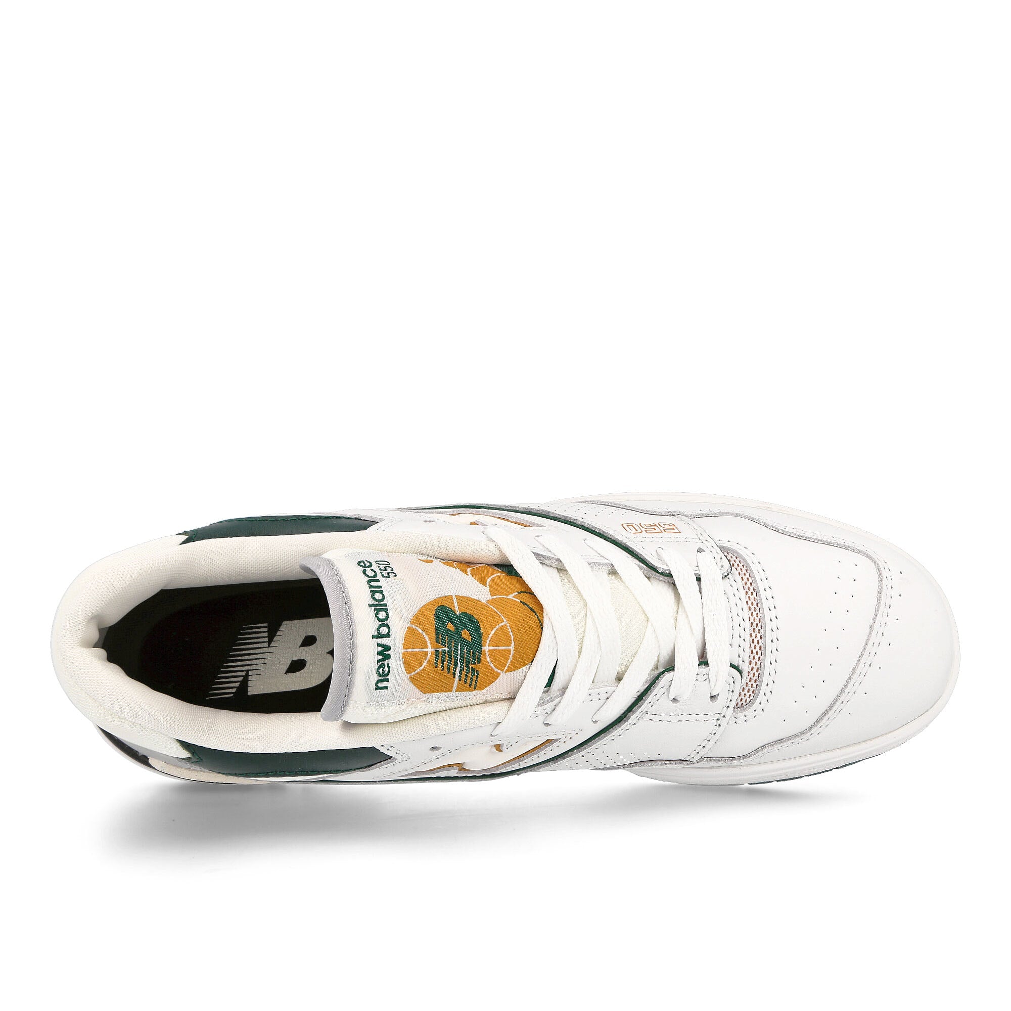 New Balance bb550pwc White-Green Sneakers  Detailfoto | Overkill