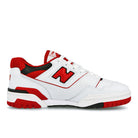 New Balance bb 550 se1-36 White / Red Low Top Sneakers  Silhouette | Overkill
