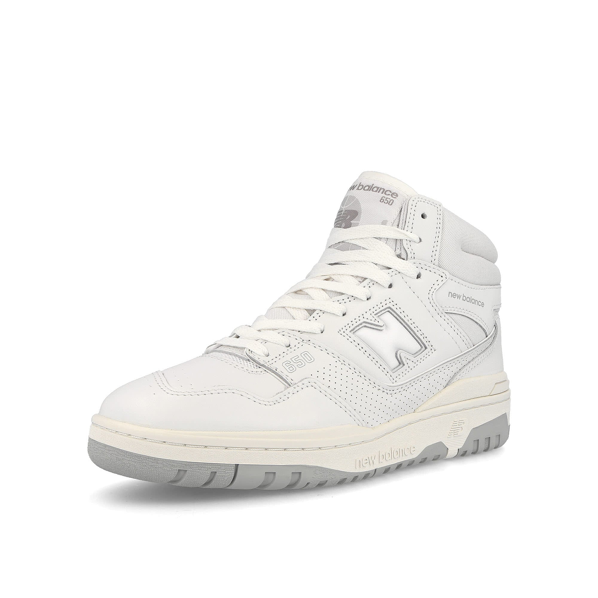 New Balance BB650RWW White-White Sneakers  Close Up | Overkill