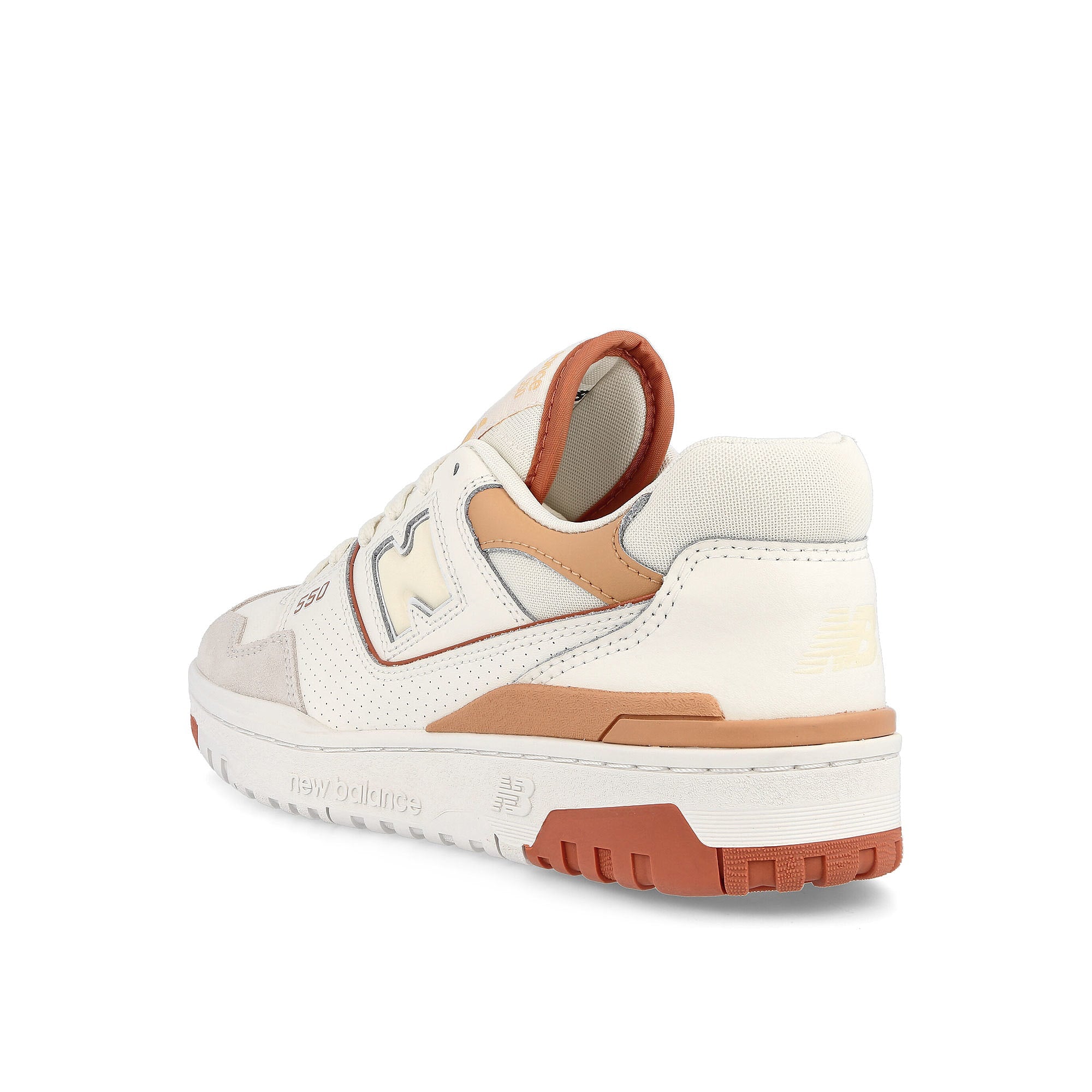 New Balance bbw550wa White / Tan / Beige  Close-up | Overkill