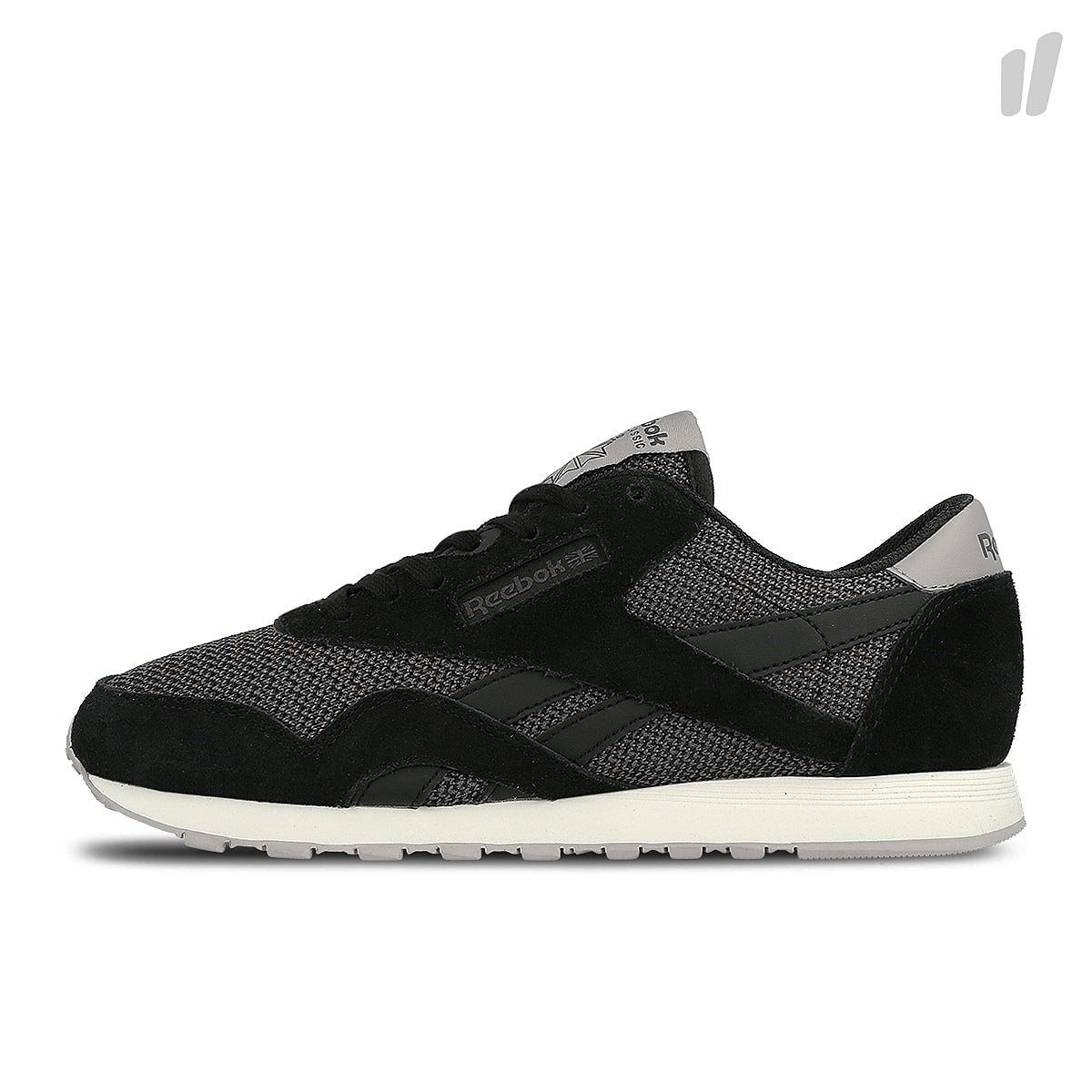 Reebok wmns classic nylon breathability Black / Urban Grey / Grey Sneakers BD4417 | Overkill