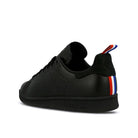 adidas stan smith Core Black-Running White-Scarlet Sneakers  Material | Overkill