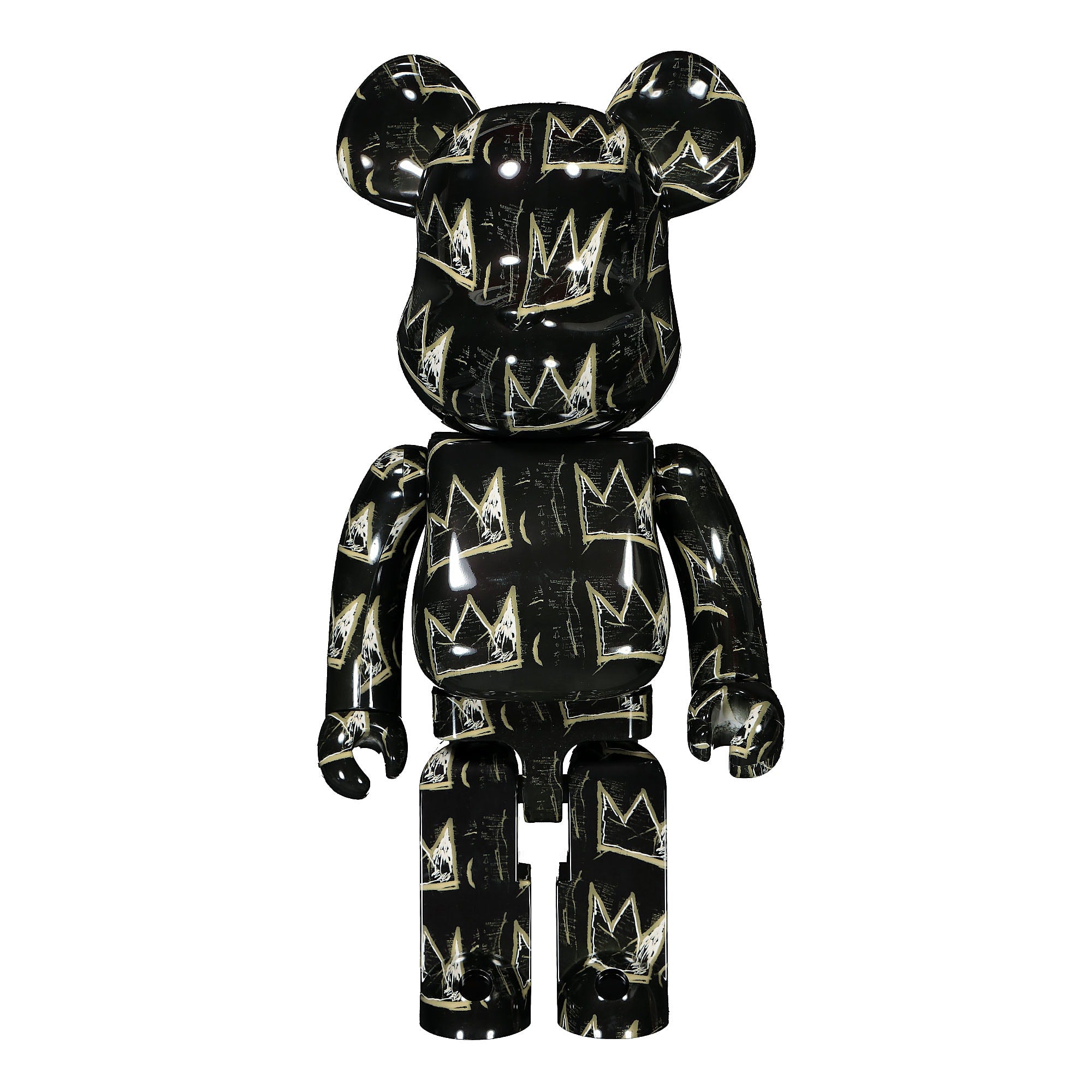 Medicom Be@rbrick Jean Michel Basquiat #8 1000% Black Collectibles & Toys MDCJMB81000 | Overkill