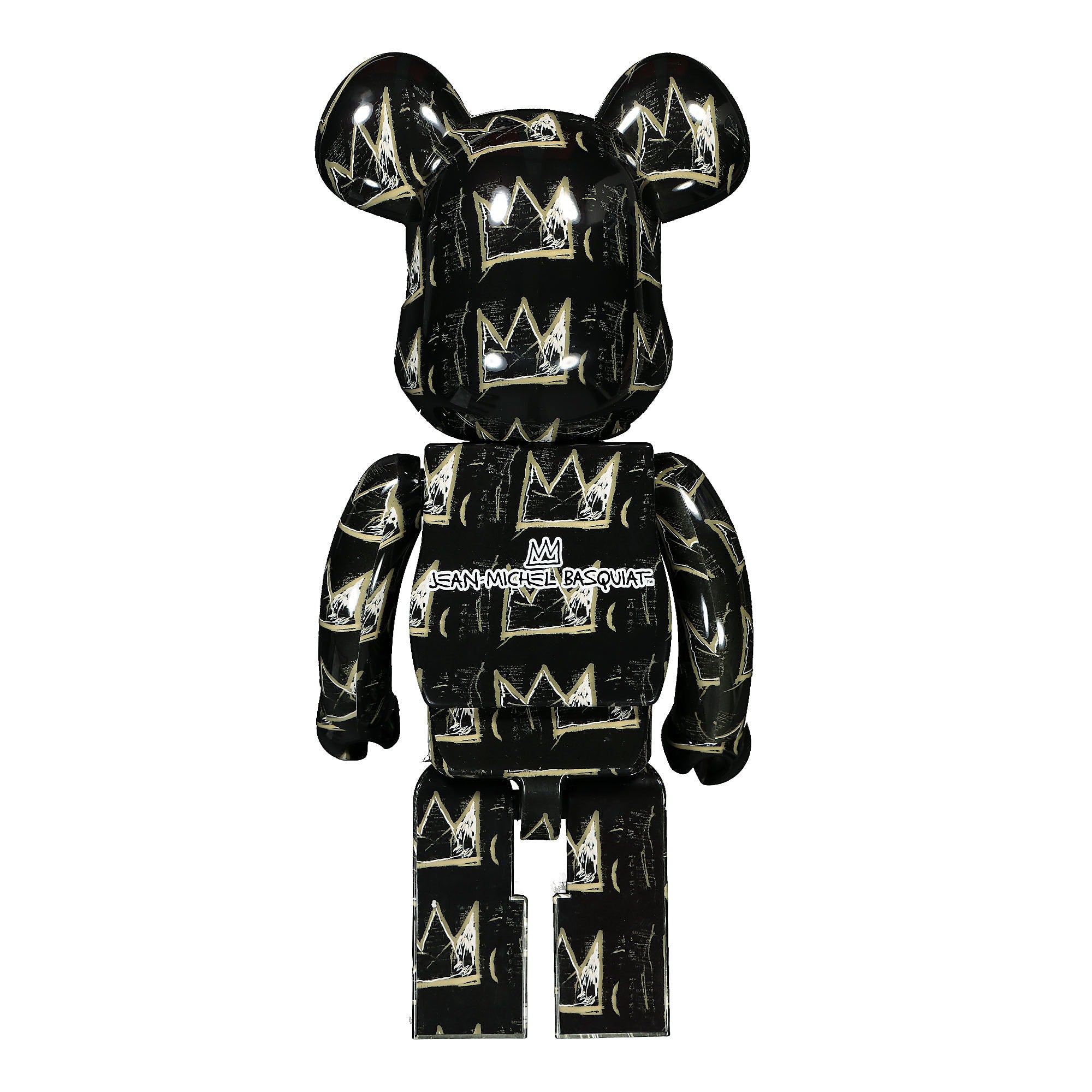 Medicom Be@rbrick Jean Michel Basquiat #8 1000% Black Collectibles & Toys  Material | Overkill