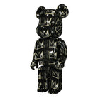 Medicom Be@rbrick Jean Michel Basquiat #8 1000% Black Collectibles & Toys Close-up | Overkill