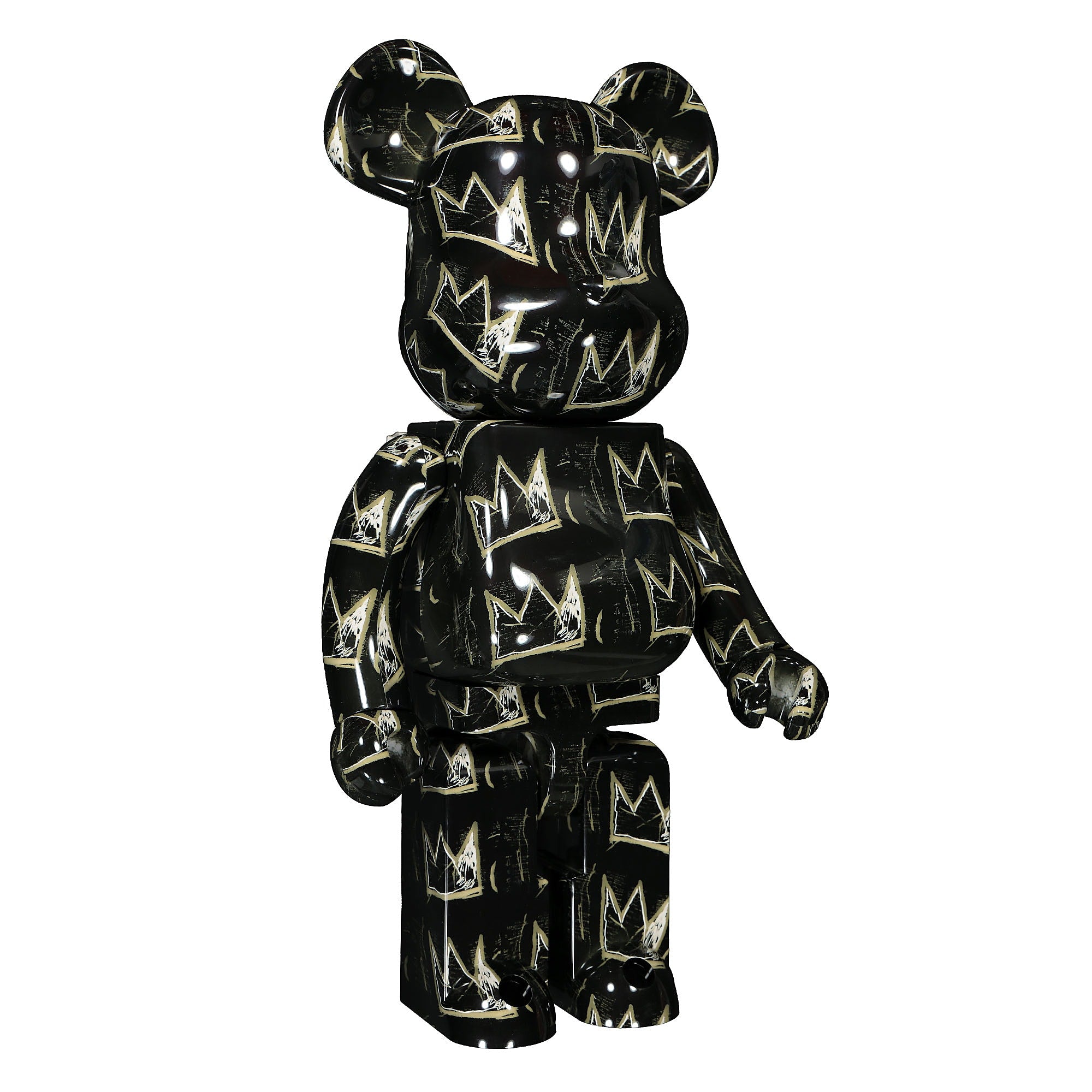 Medicom Be@rbrick Jean Michel Basquiat #8 1000% Black Collectibles & Toys Detailfoto | Overkill