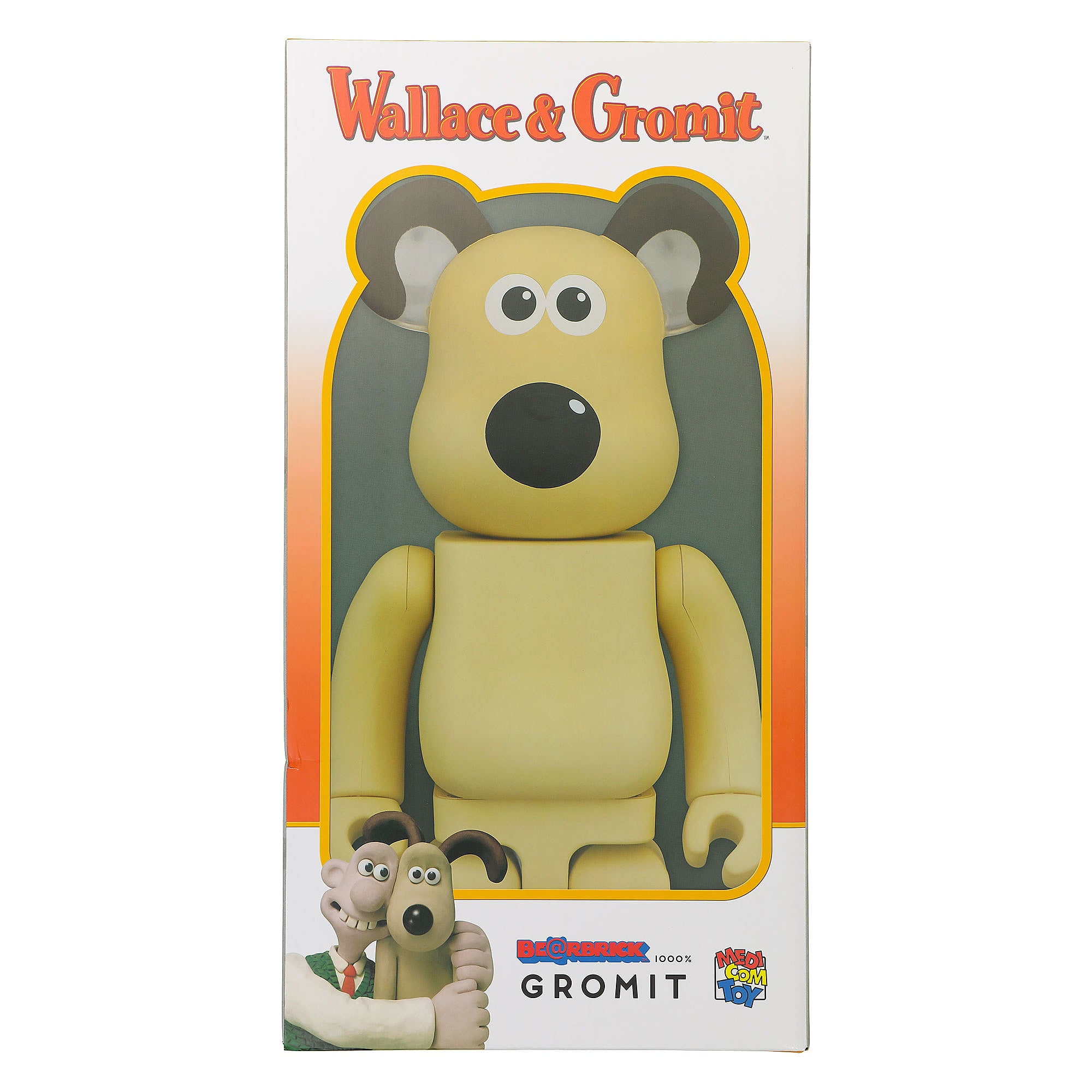 Medicom Be@rbrick Gromit 1000% Beige Collectibles & Toys Detail view 1 | Overkill