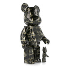 Medicom Be@rbrick Jean Michel Basquiat #8 400% + 100% Black Collectibles & Toys Detailfoto | Overkill