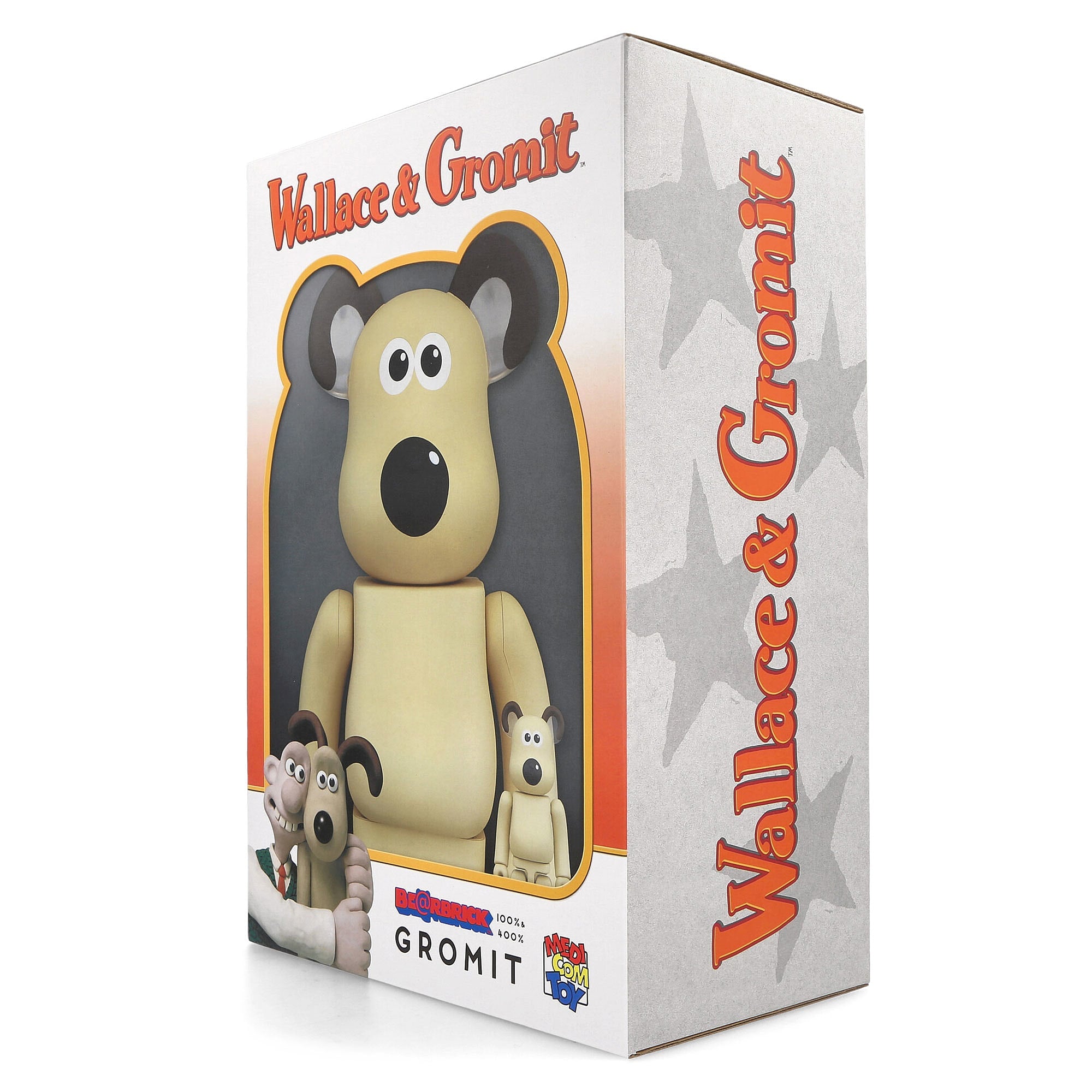 Medicom Be@rbrick Gromit 400% + 100% Beige Collectibles & Toys Detail view 2 | Overkill