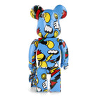 Medicom Be@rbrick Grafflex 400% + 100% Blue Collectibles & Toys  Material | Overkill