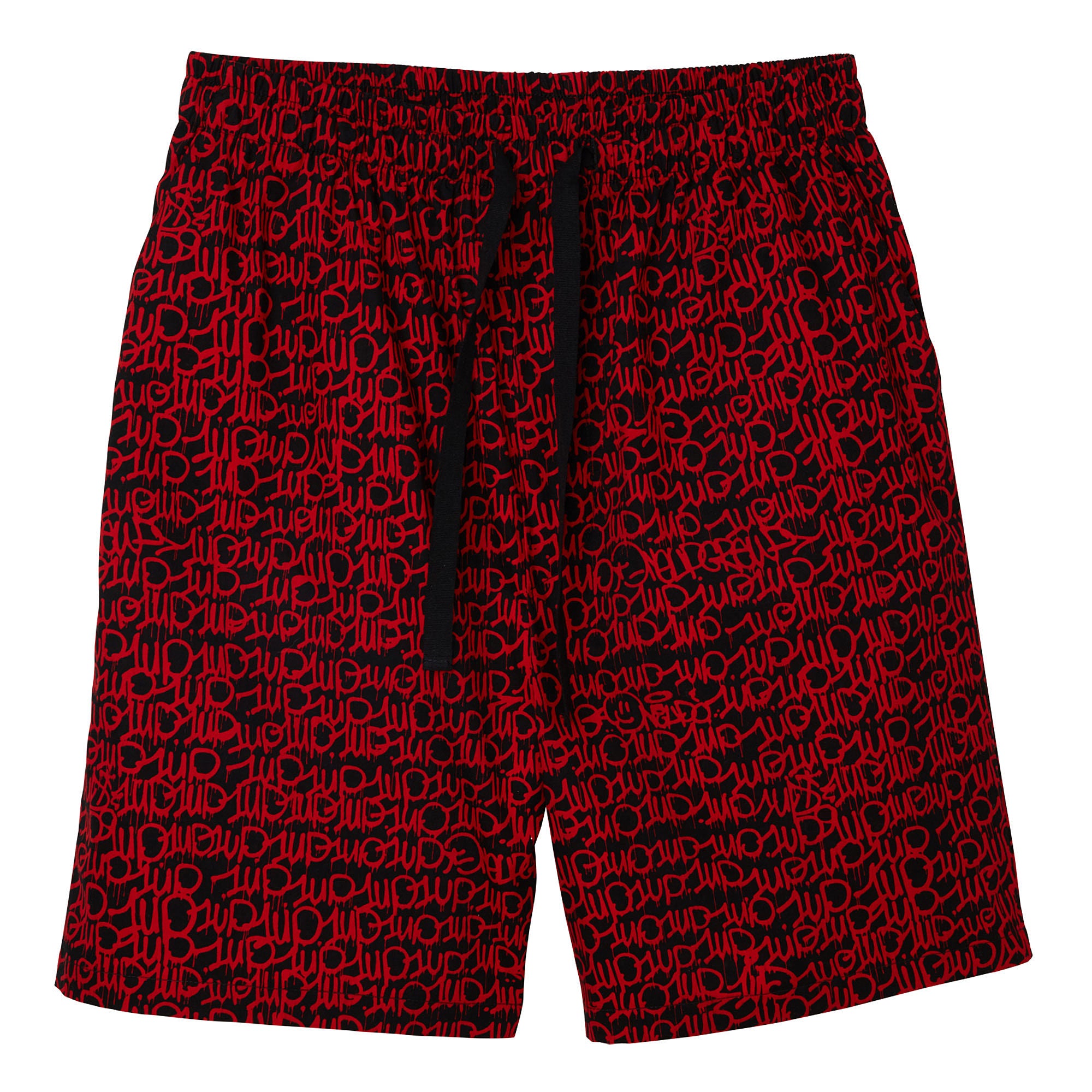 1UP x Lousy Livin Beachshorts OneUp 3.0 Black Shorts  | Overkill